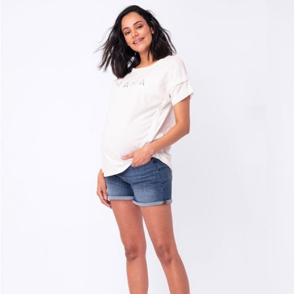 Seraphine Maternity Denim Shorts